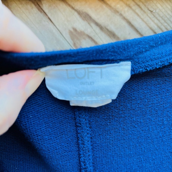 Loft Lounge Navy Blue Shirt - Picture 2 of 4